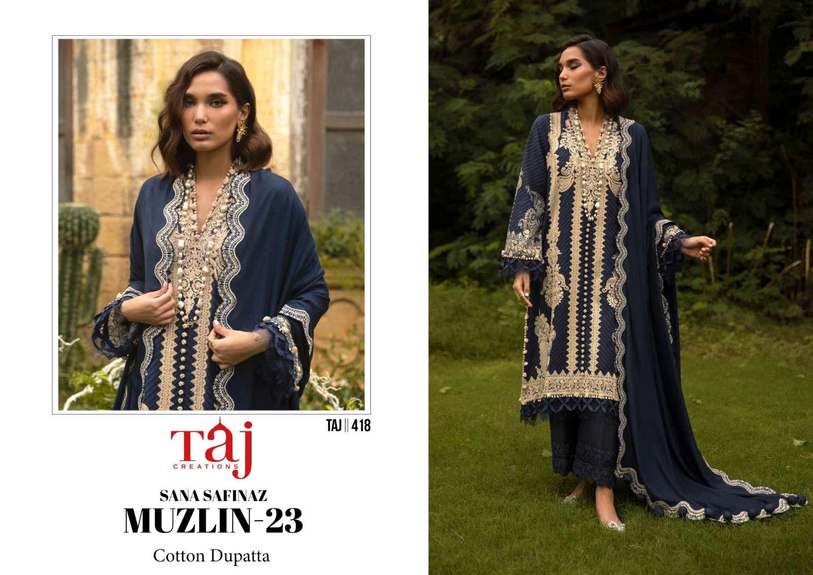 TAJ CREATION SANA SAFINAZ MUZLIN 23