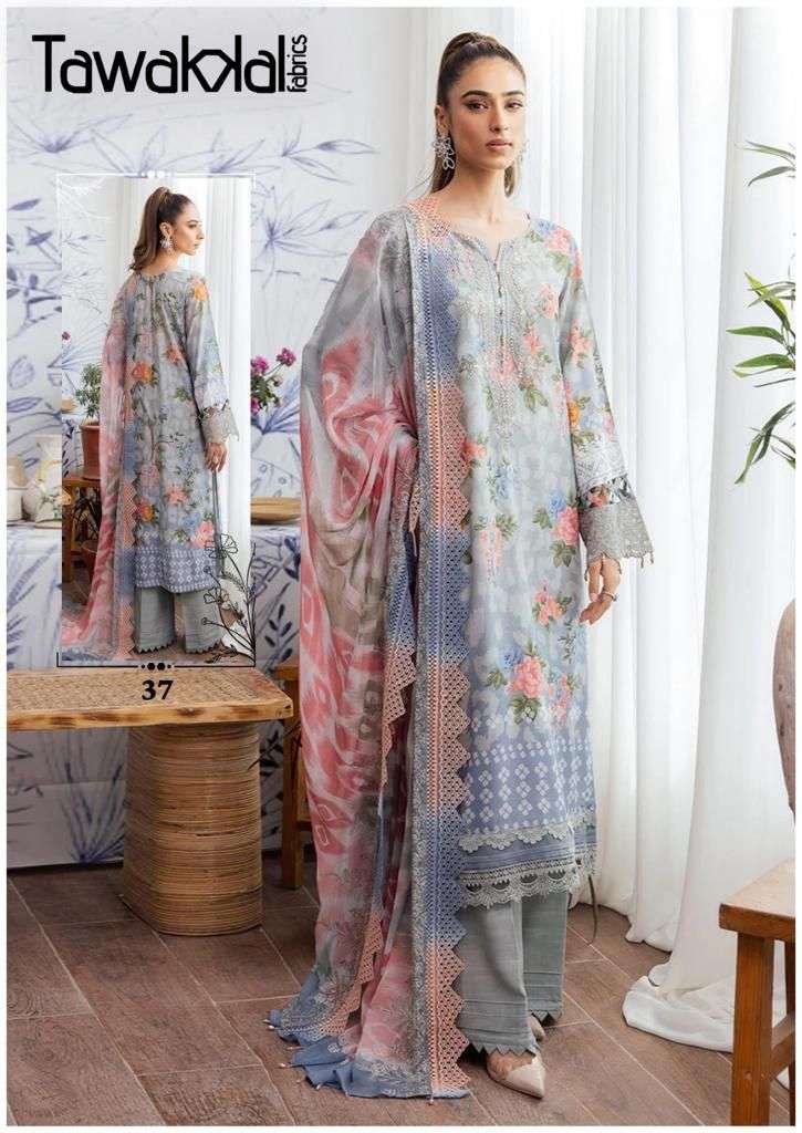 TAWAKKAL FABRICS MEHROZ LUXURY HEAVY COTTON COLLECTION VOL 4 
