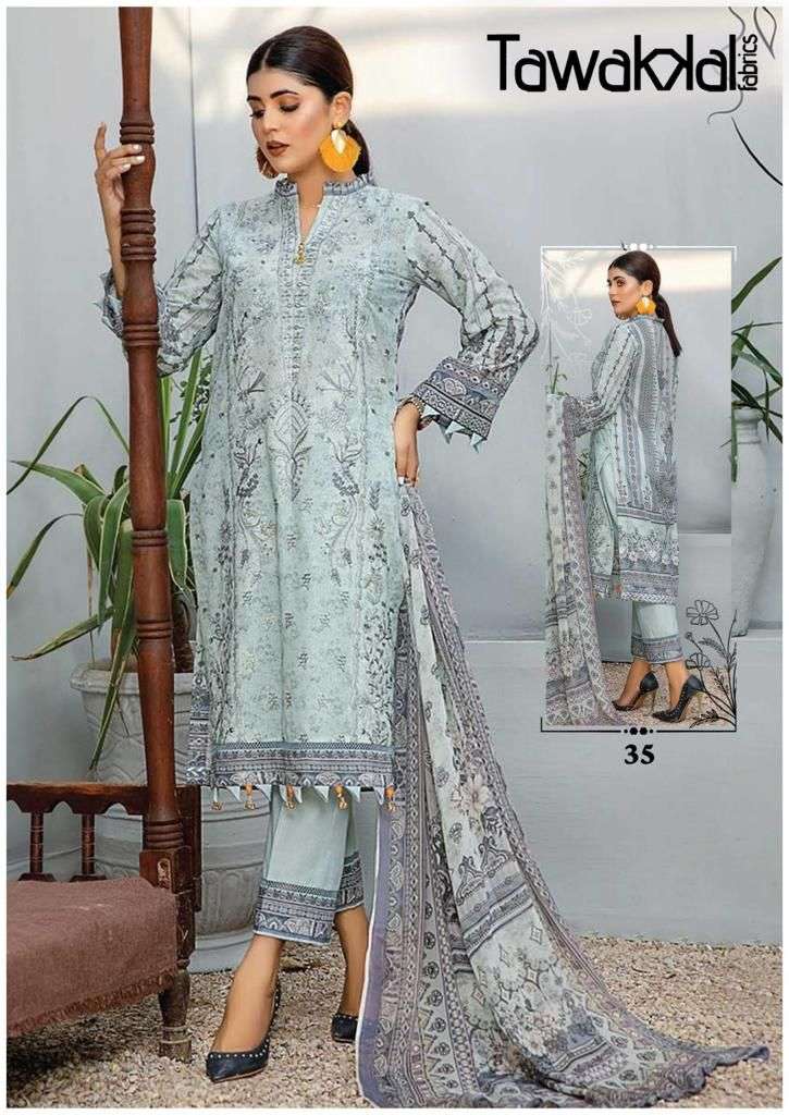 TAWAKKAL FABRICS MEHROZ LUXURY HEAVY COTTON COLLECTION VOL 4 