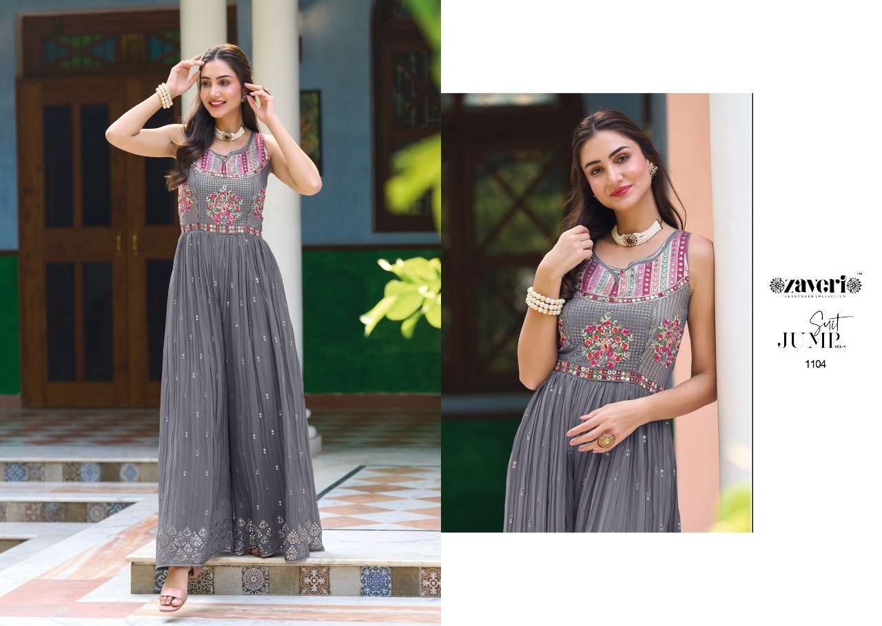ZAVERI WOMAN BEAUTY JUMPSUIT HIT DESIGN 