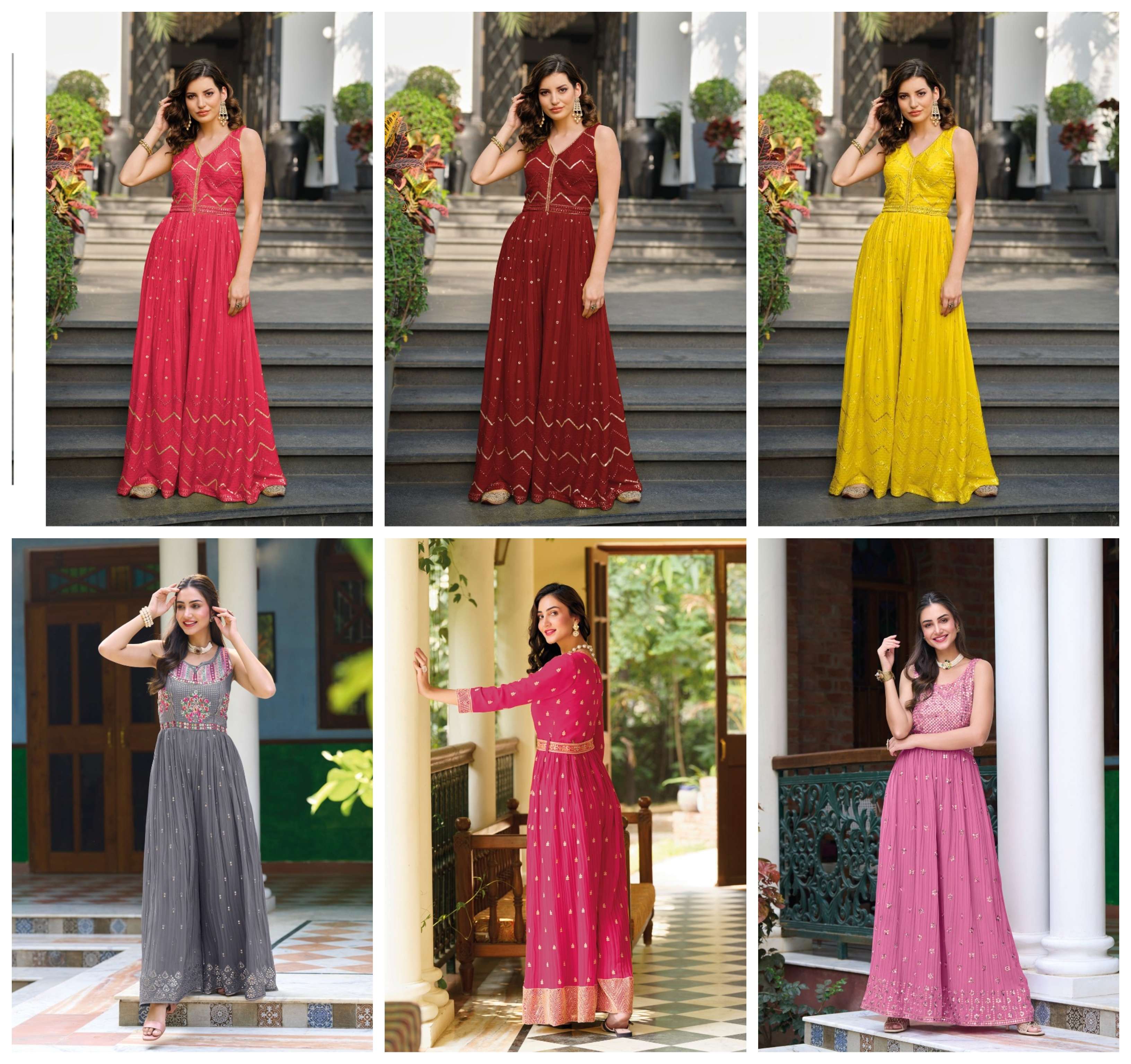 ZAVERI WOMAN BEAUTY JUMPSUIT HIT DESIGN 