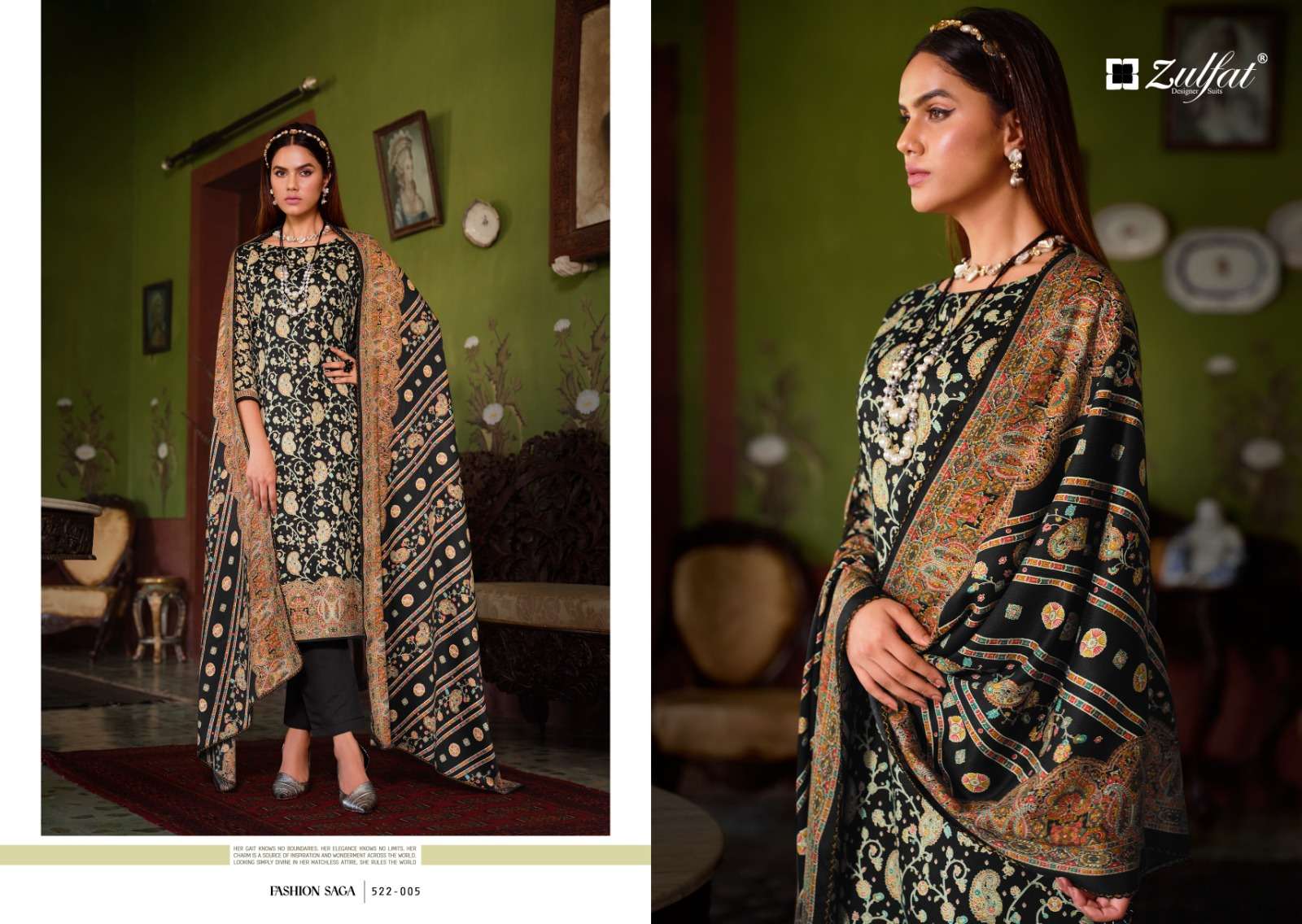 ZULFAT DESIGNER SUITS RAABIA
