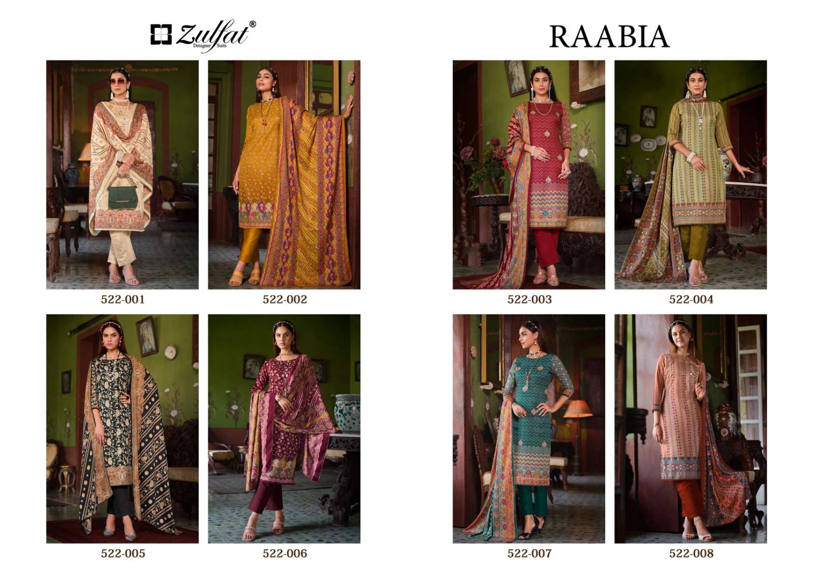 ZULFAT DESIGNER SUITS RAABIA