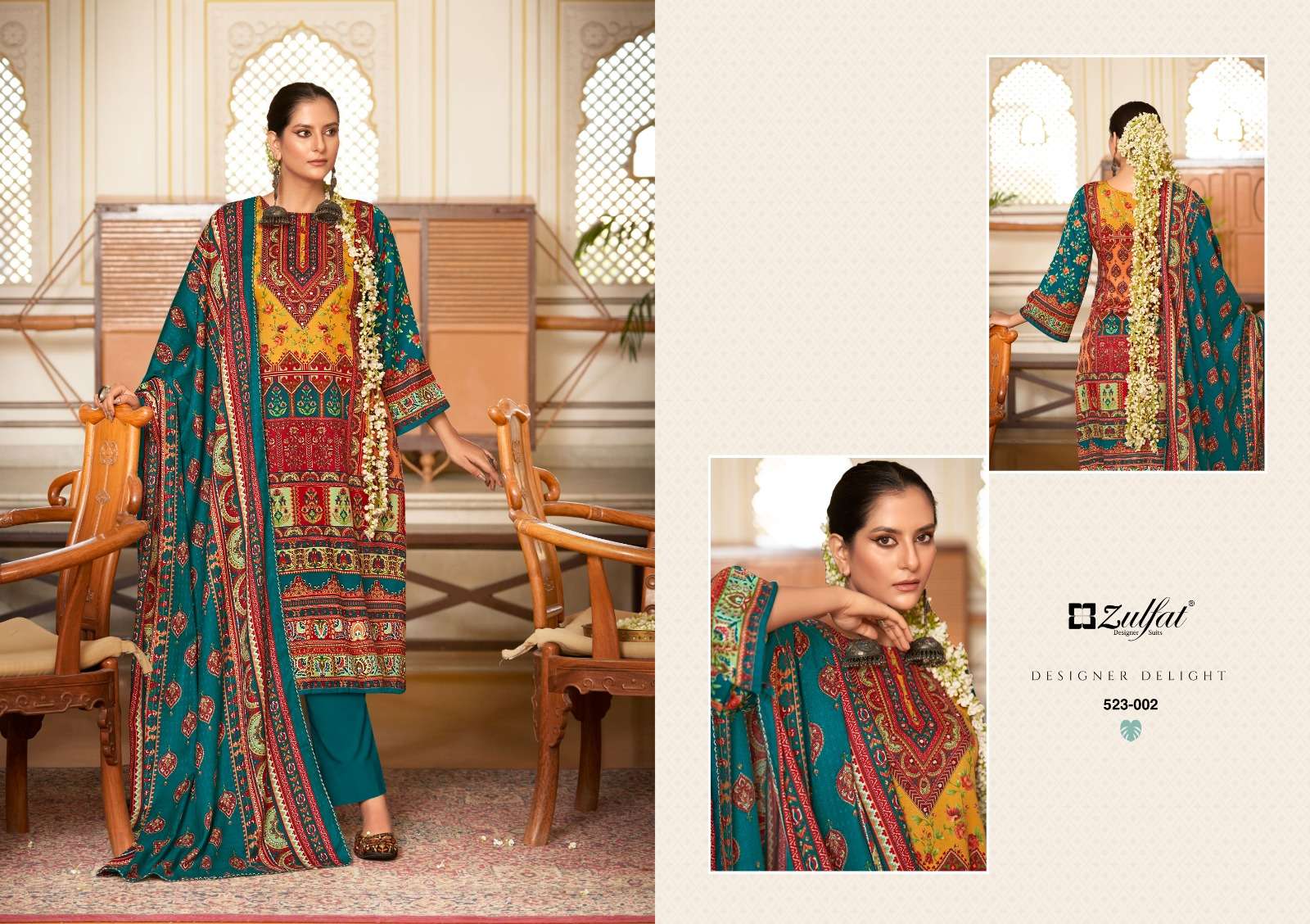 ZULFAT DESIGNER SUITS WAHIDA