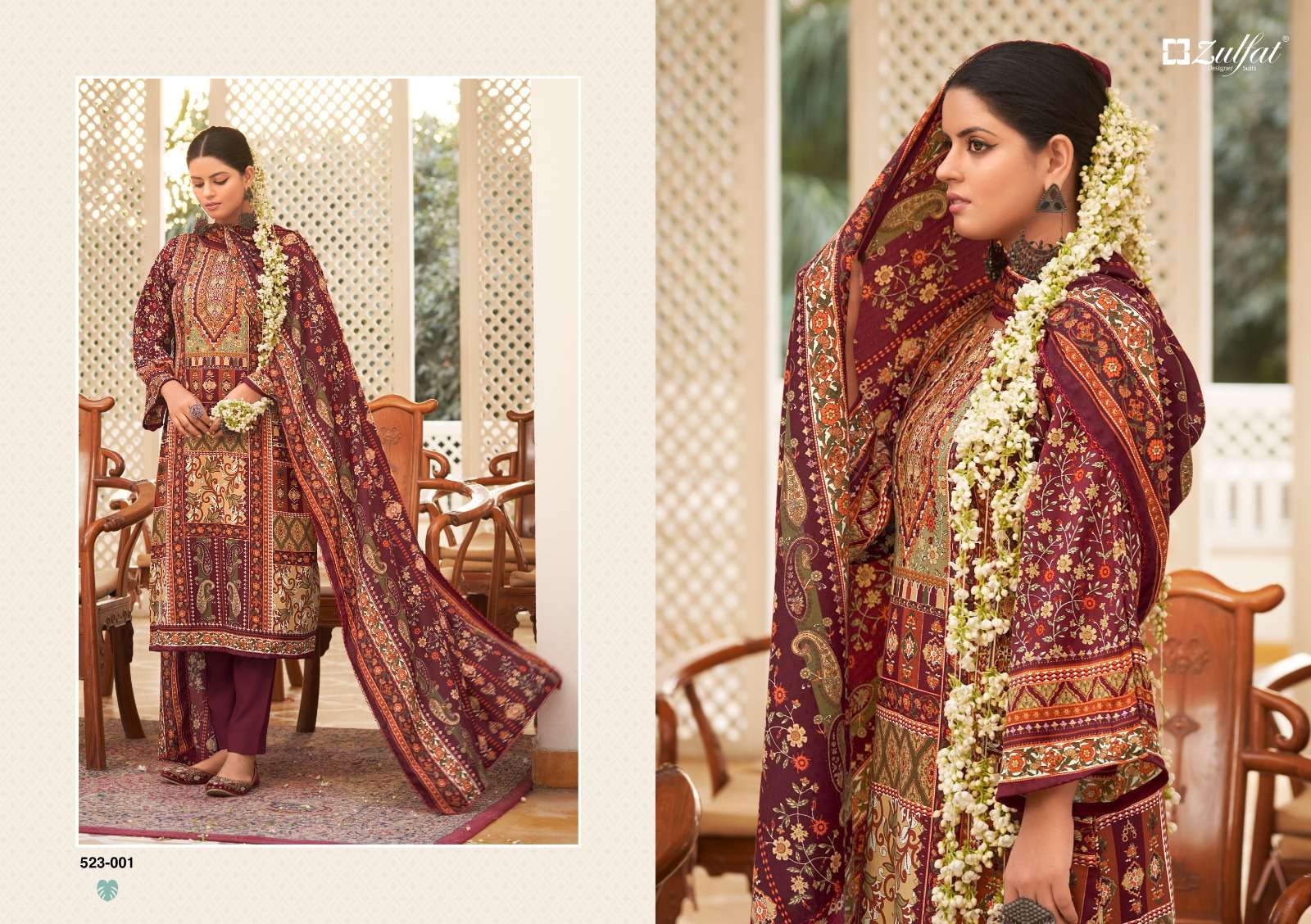 ZULFAT DESIGNER SUITS WAHIDA