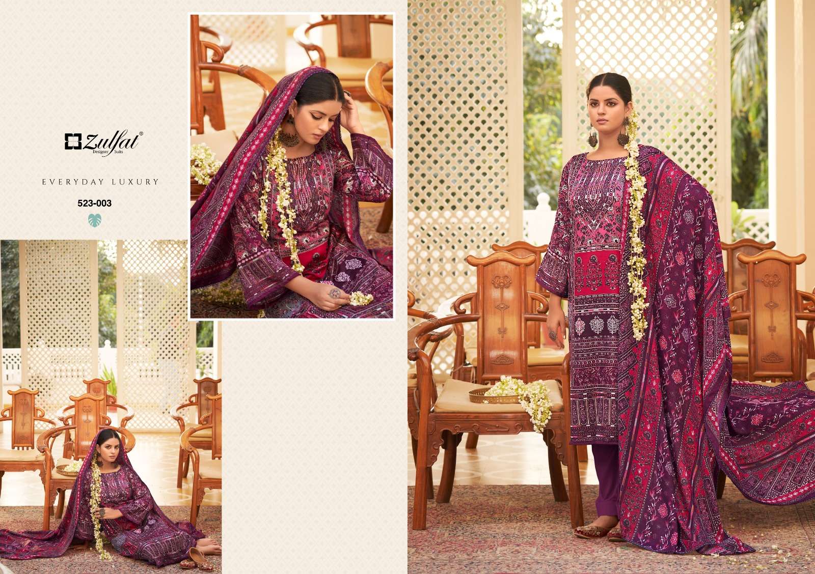 ZULFAT DESIGNER SUITS WAHIDA