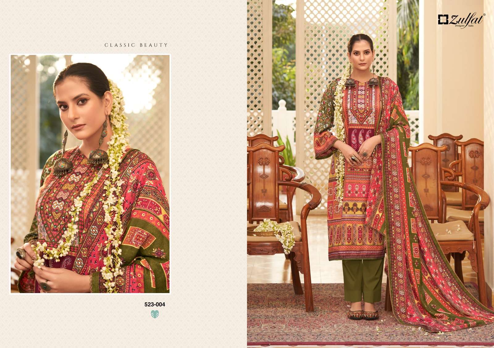 ZULFAT DESIGNER SUITS WAHIDA