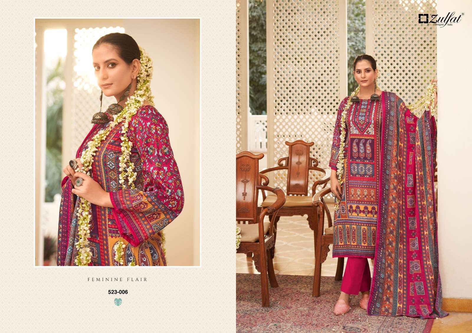 ZULFAT DESIGNER SUITS WAHIDA