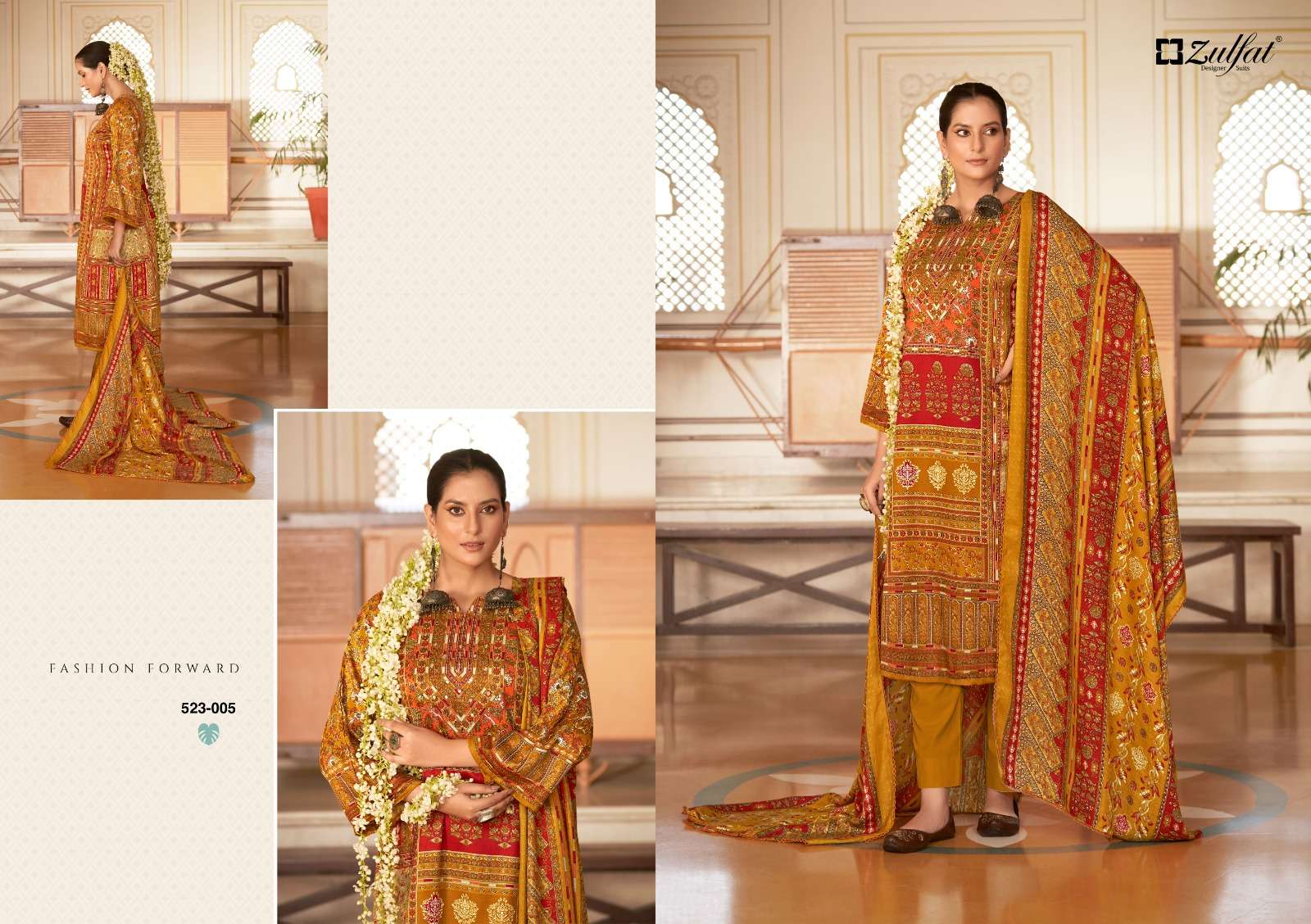 ZULFAT DESIGNER SUITS WAHIDA
