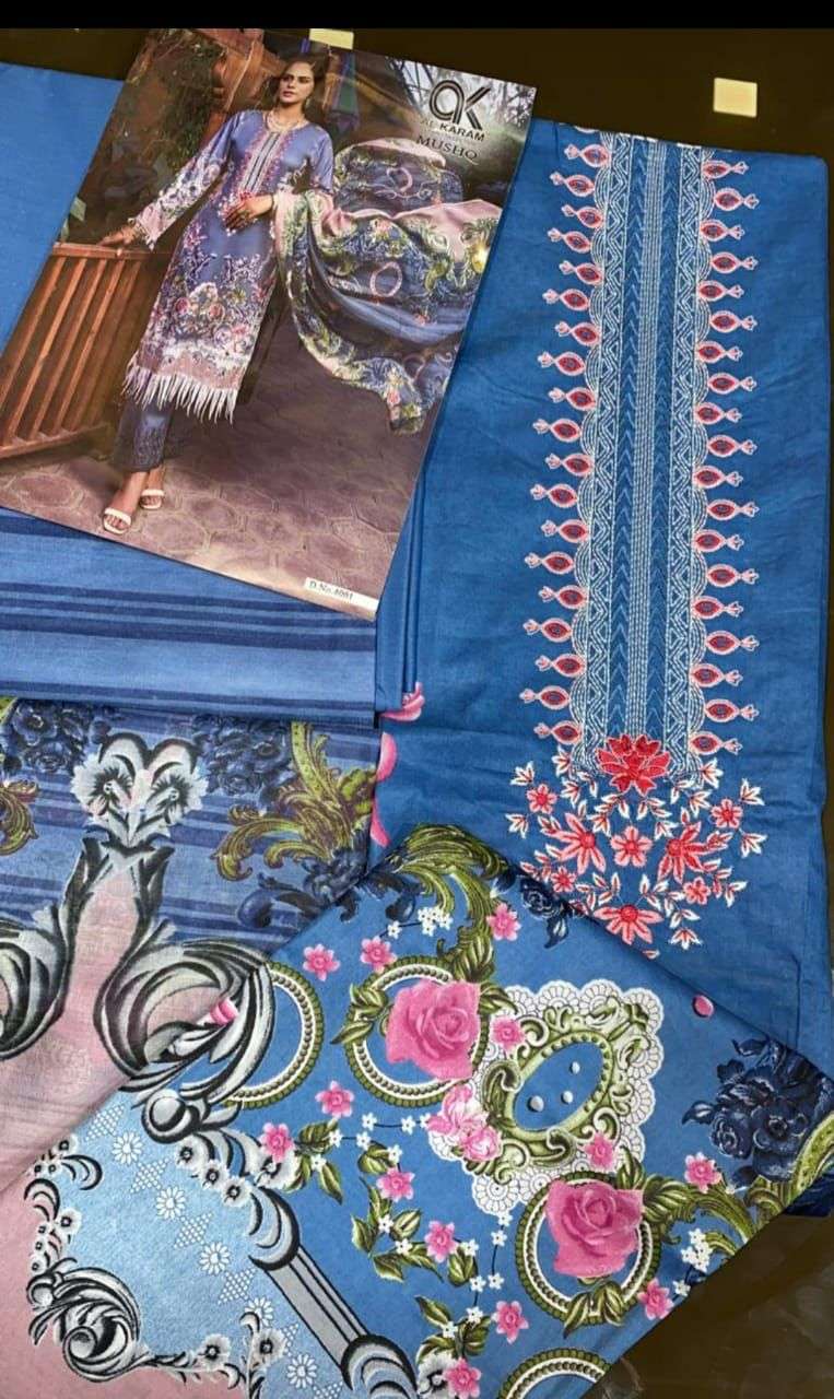 AL KARAM MUSHQ COTTON DUPATTA VOL 4 