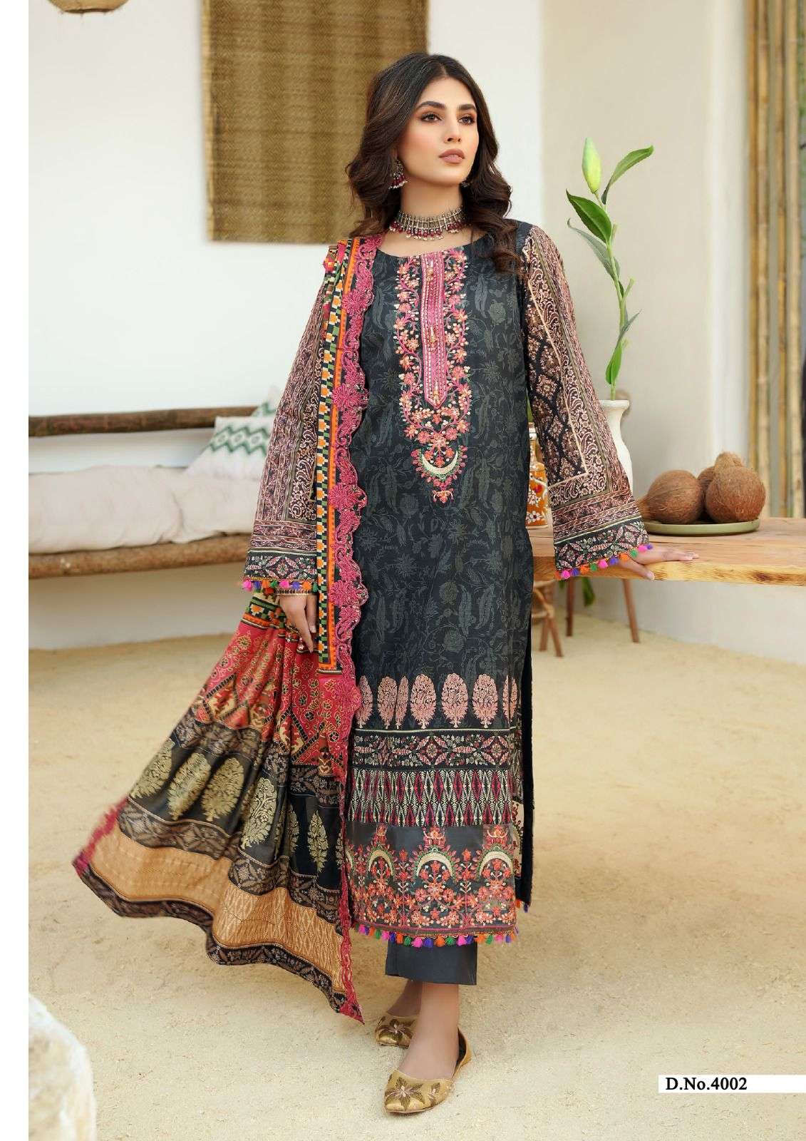 AL KARAM MUSHQ COTTON DUPATTA VOL 4 