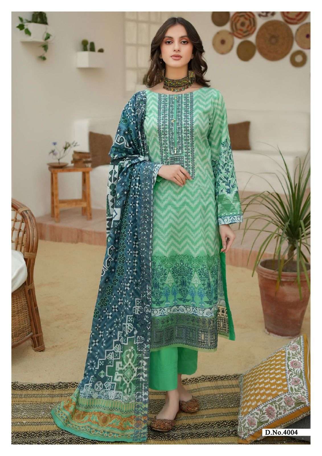 AL KARAM MUSHQ COTTON DUPATTA VOL 4 