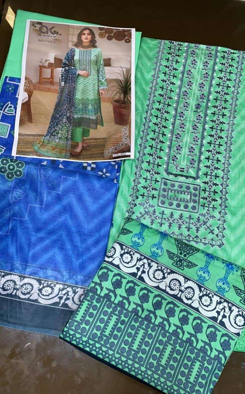 AL KARAM MUSHQ COTTON DUPATTA VOL 4 