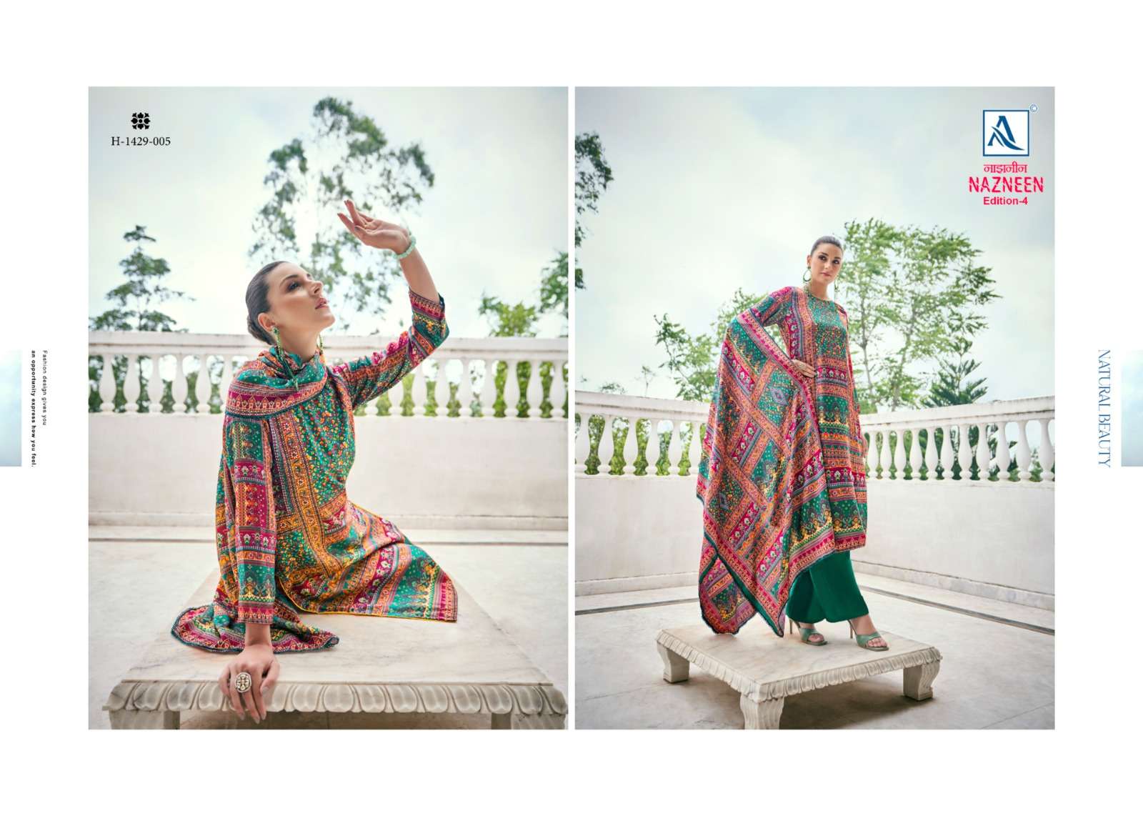 ALOK SUITS NAZNEEN VOL 4