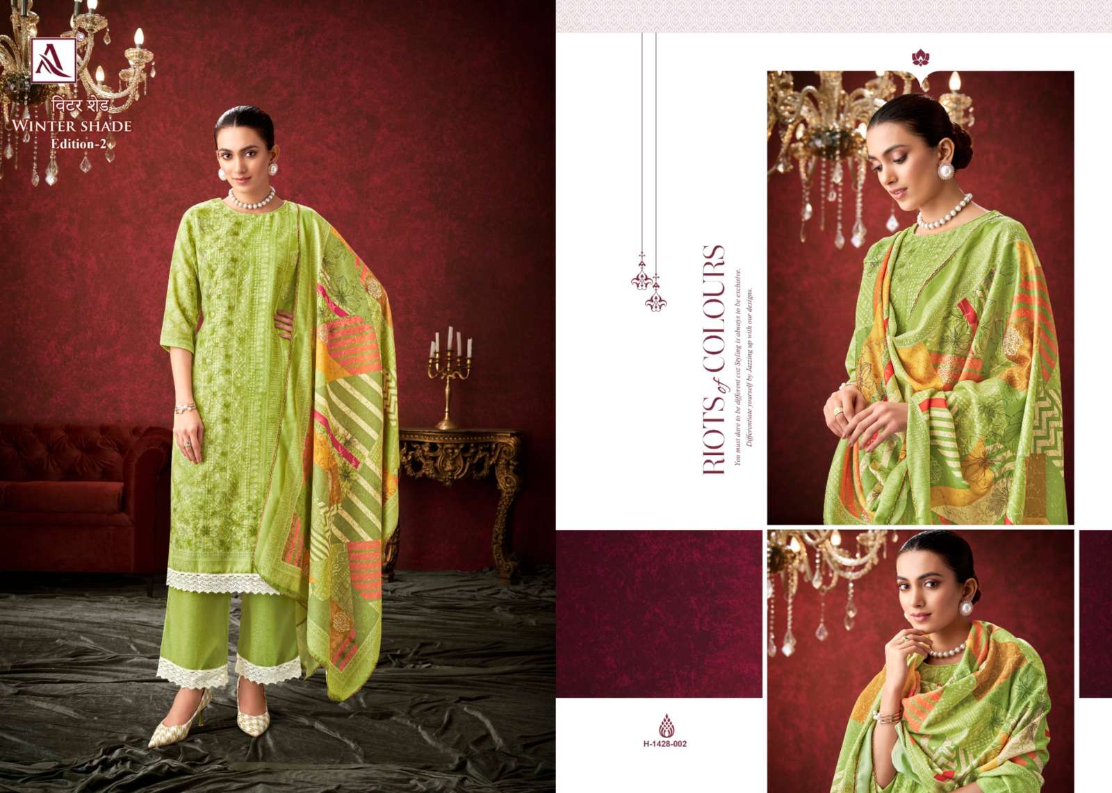 ALOK SUITS WINTER SHADE VOL 2