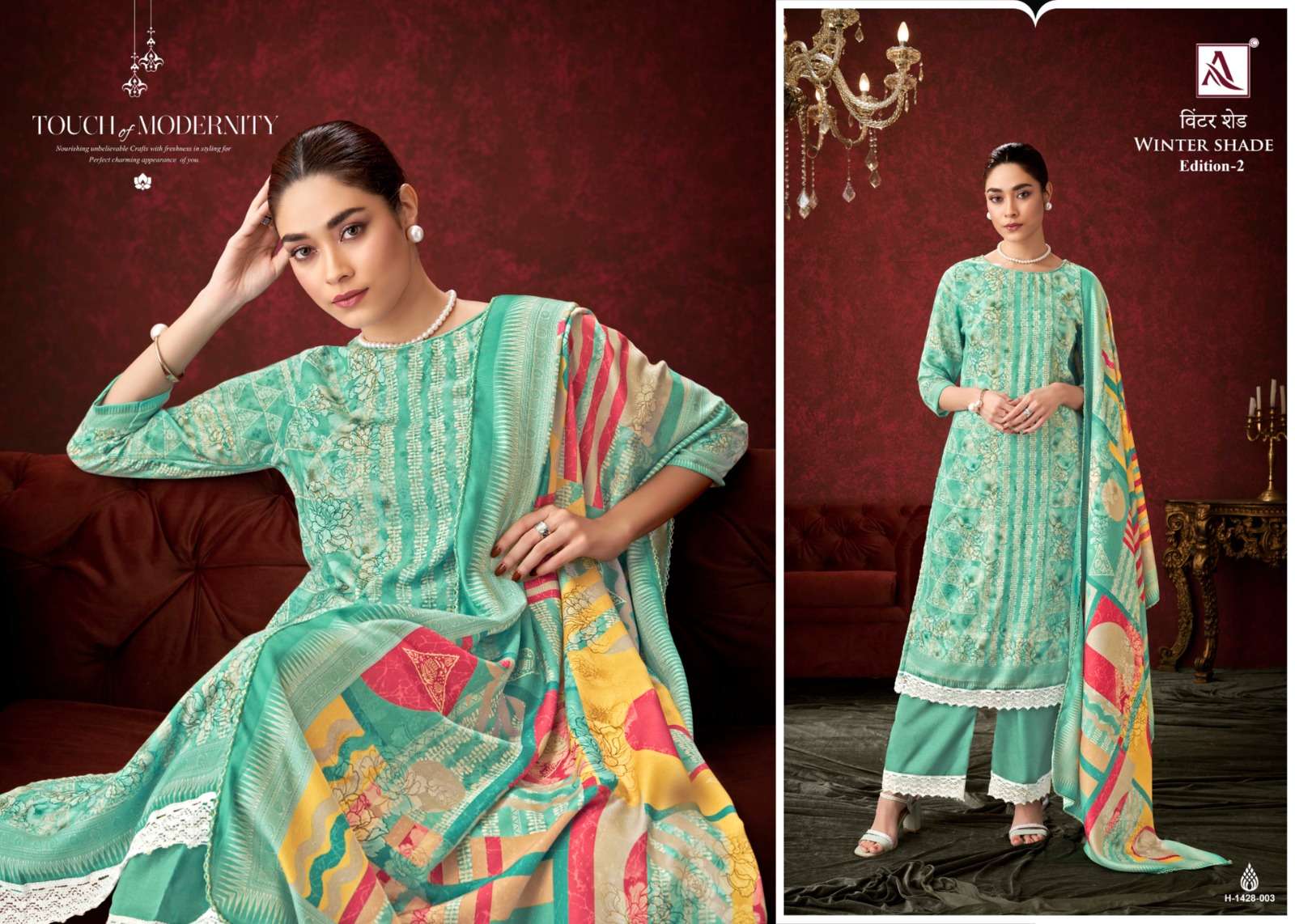 ALOK SUITS WINTER SHADE VOL 2