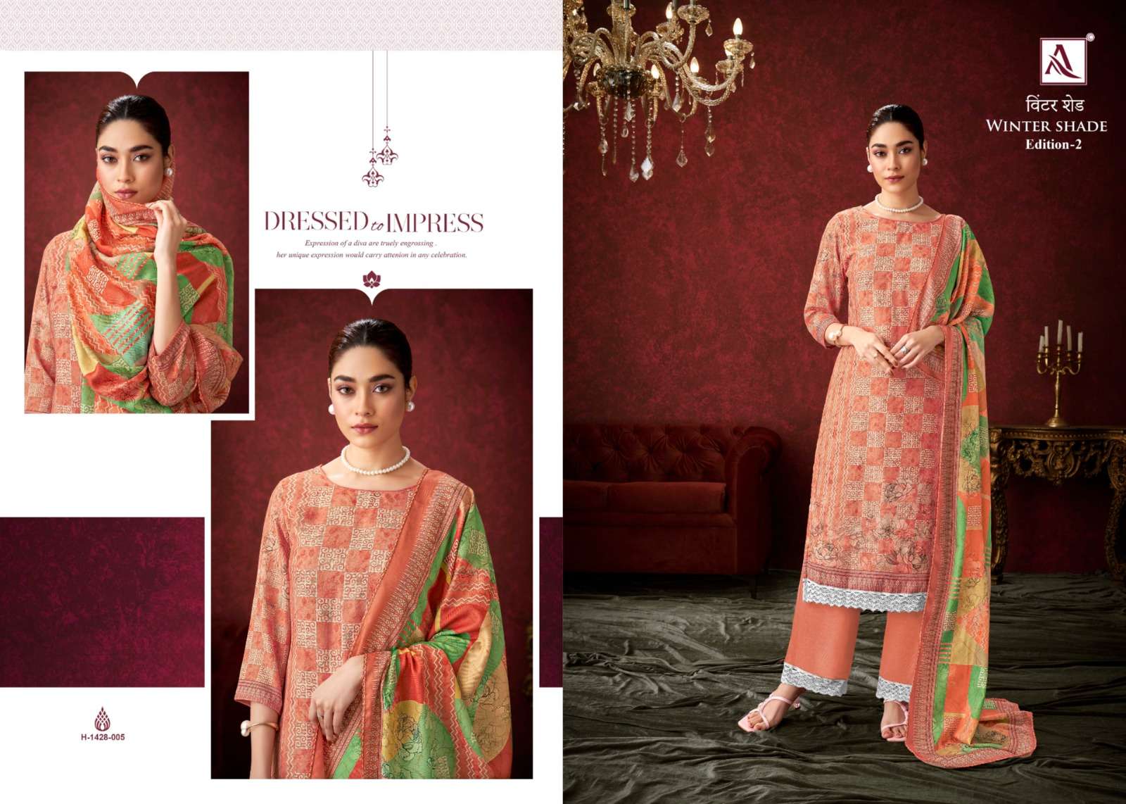 ALOK SUITS WINTER SHADE VOL 2