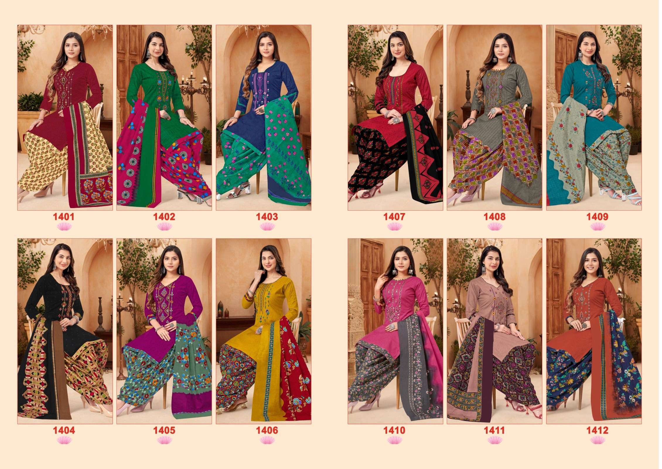 BALAJI COTTON RASPBERRY VOL 14 