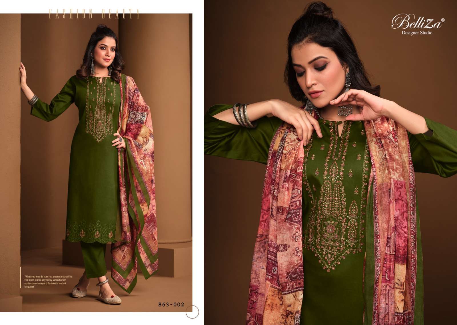 BELLIZA DESIGNER STUDIO MUGHAL GARDEN VOL 2
