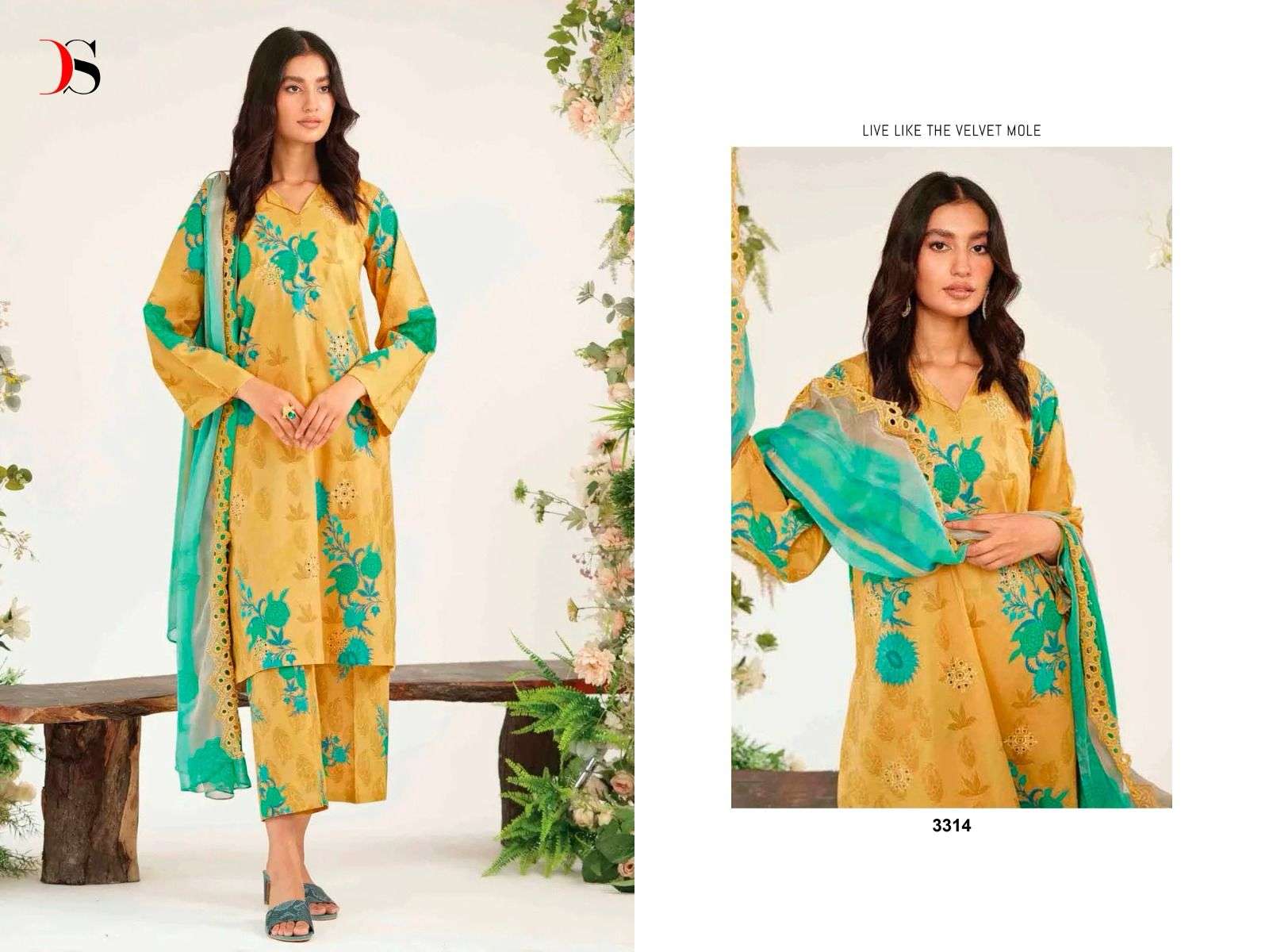 DEEPSY SUITS CHARIZMA RANGE BAHAR COTTON COLLECTION