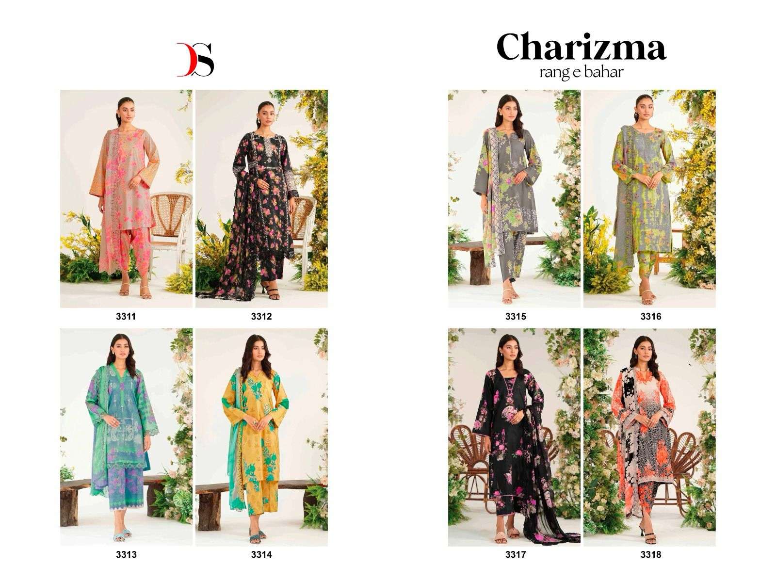 DEEPSY SUITS CHARIZMA RANGE BAHAR COTTON COLLECTION