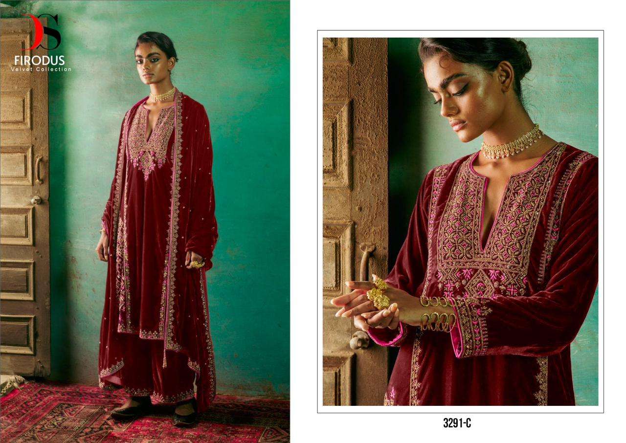 DEEPSY SUITS FIRDOUS VELVET COLLECTION