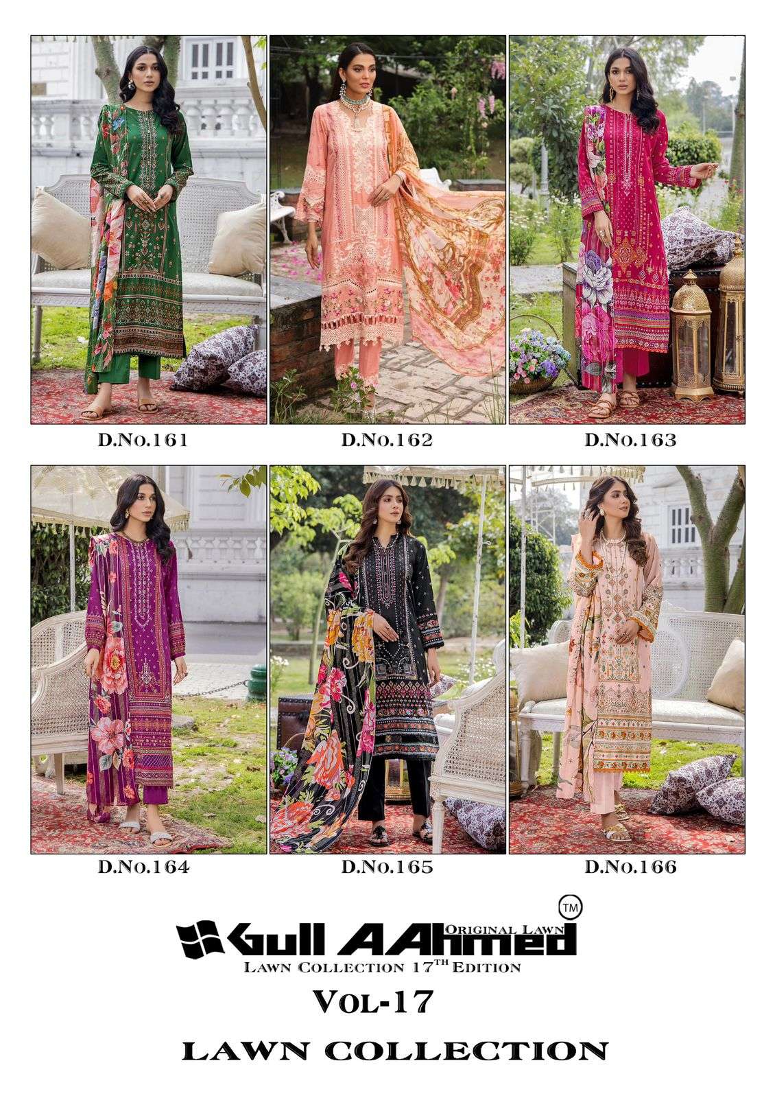 GULL AAHMED LAWN COLLECTION VOL 17