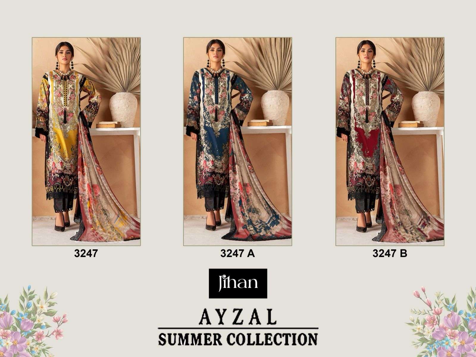 JIHAN AYZAL FIRDOUS COLLECTION
