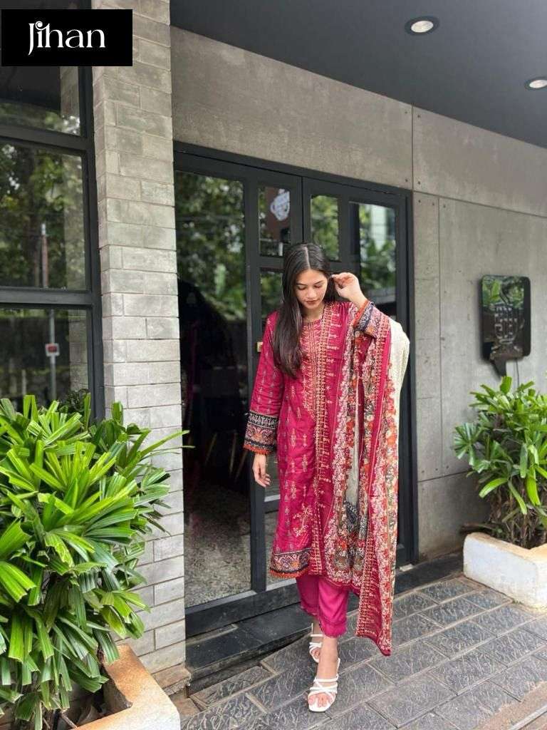 JIHAN BIN SAEED LAWN PRINTED DUPATTA COLLECTION