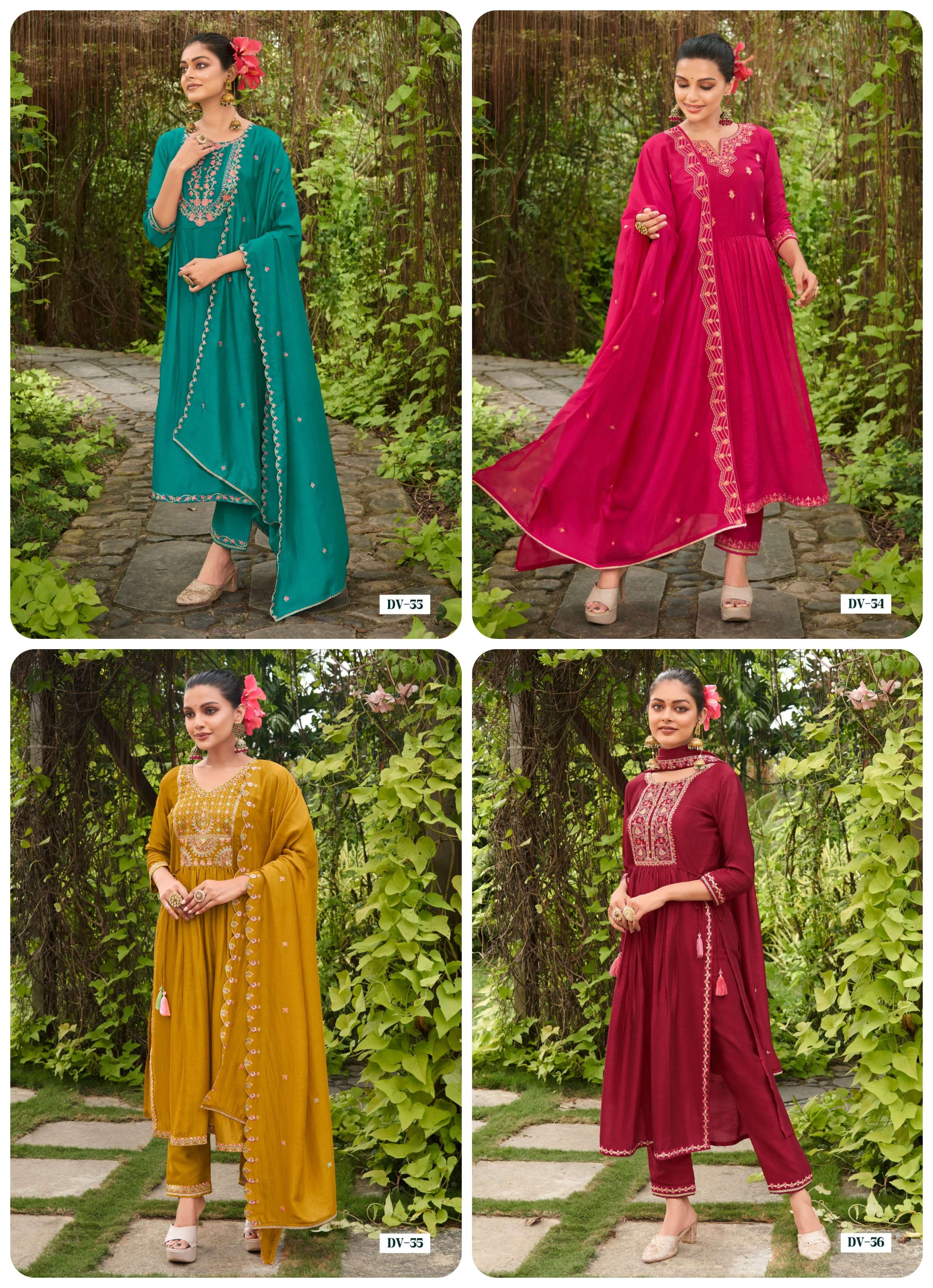 KALAROOP KAJREE FASHION DV 33 TO 36