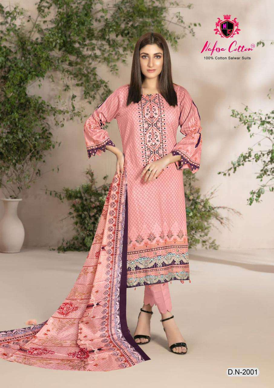 NAFISA COTTON MAHERA KARACHI SUITS VOL 2