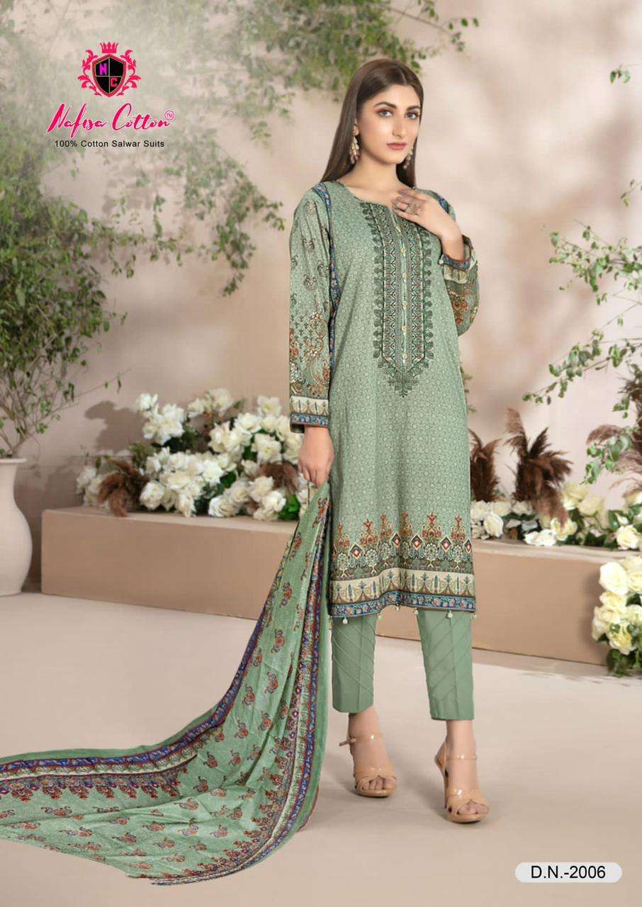 NAFISA COTTON MAHERA KARACHI SUITS VOL 2