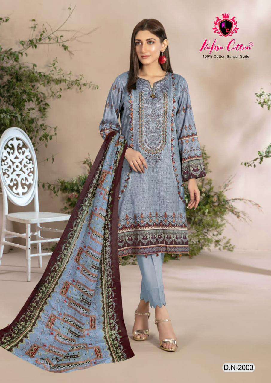 NAFISA COTTON MAHERA KARACHI SUITS VOL 2