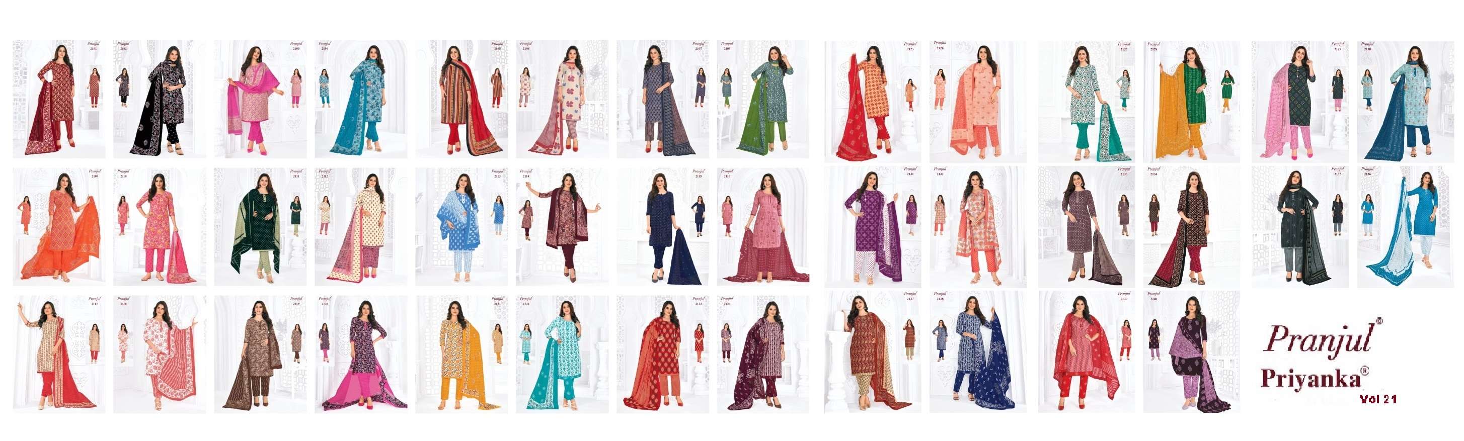 PRANJUL FASHION PRIYANKA VOL 21