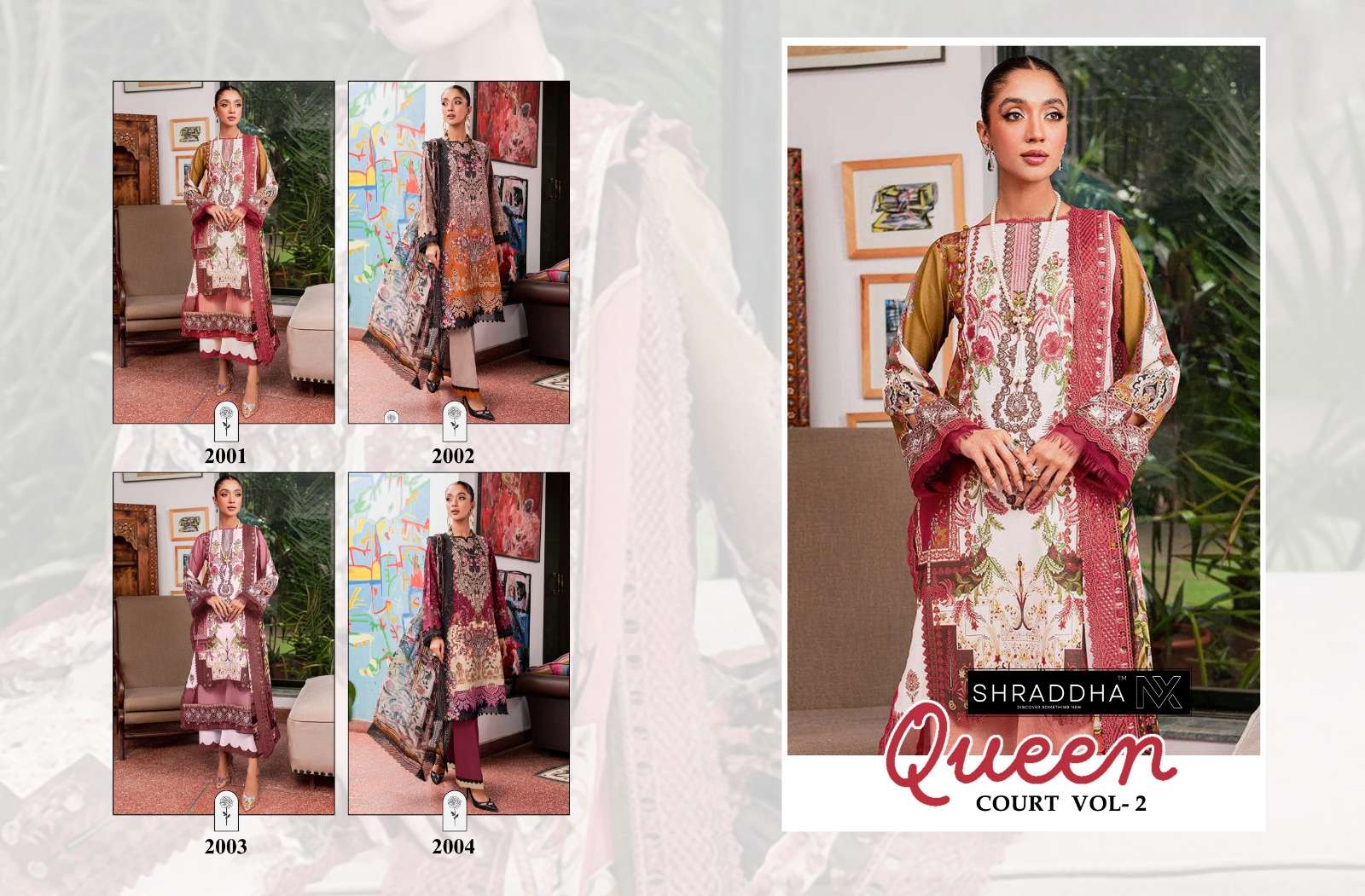 SHARADDHA NX QUEEN COURT VOL 2 