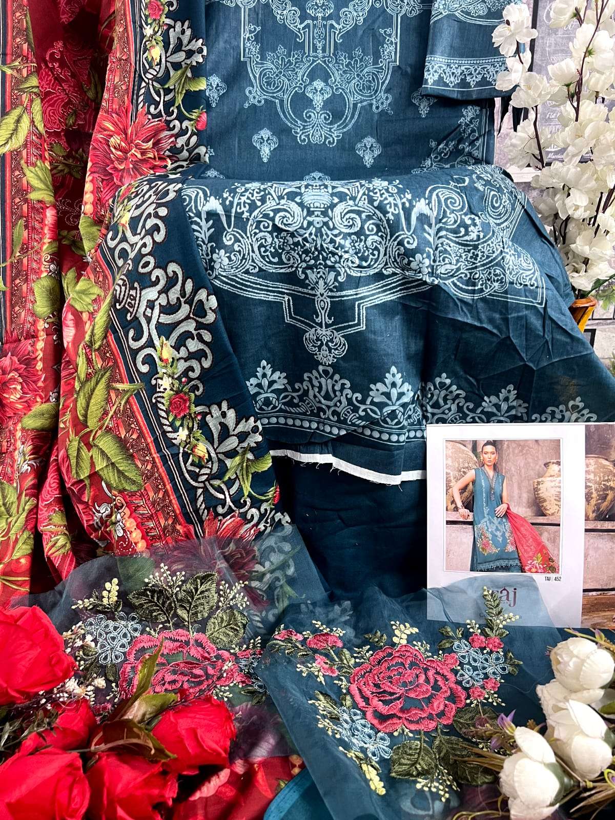 TAJ CREATION D NO 452 & 453