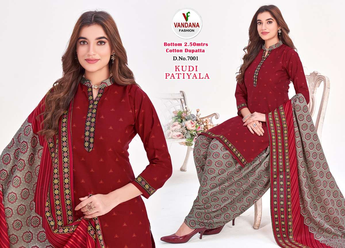 VANDANA FASHION KUDI PATIYALA VOL 7
