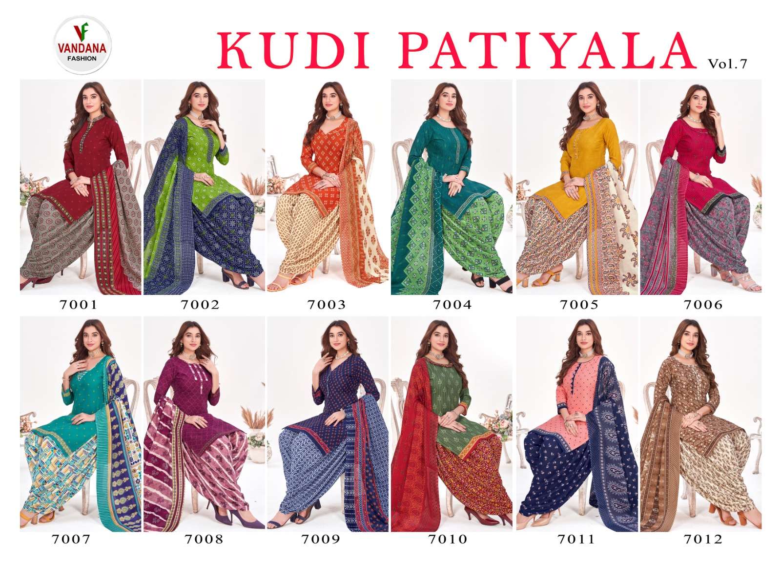 VANDANA FASHION KUDI PATIYALA VOL 7