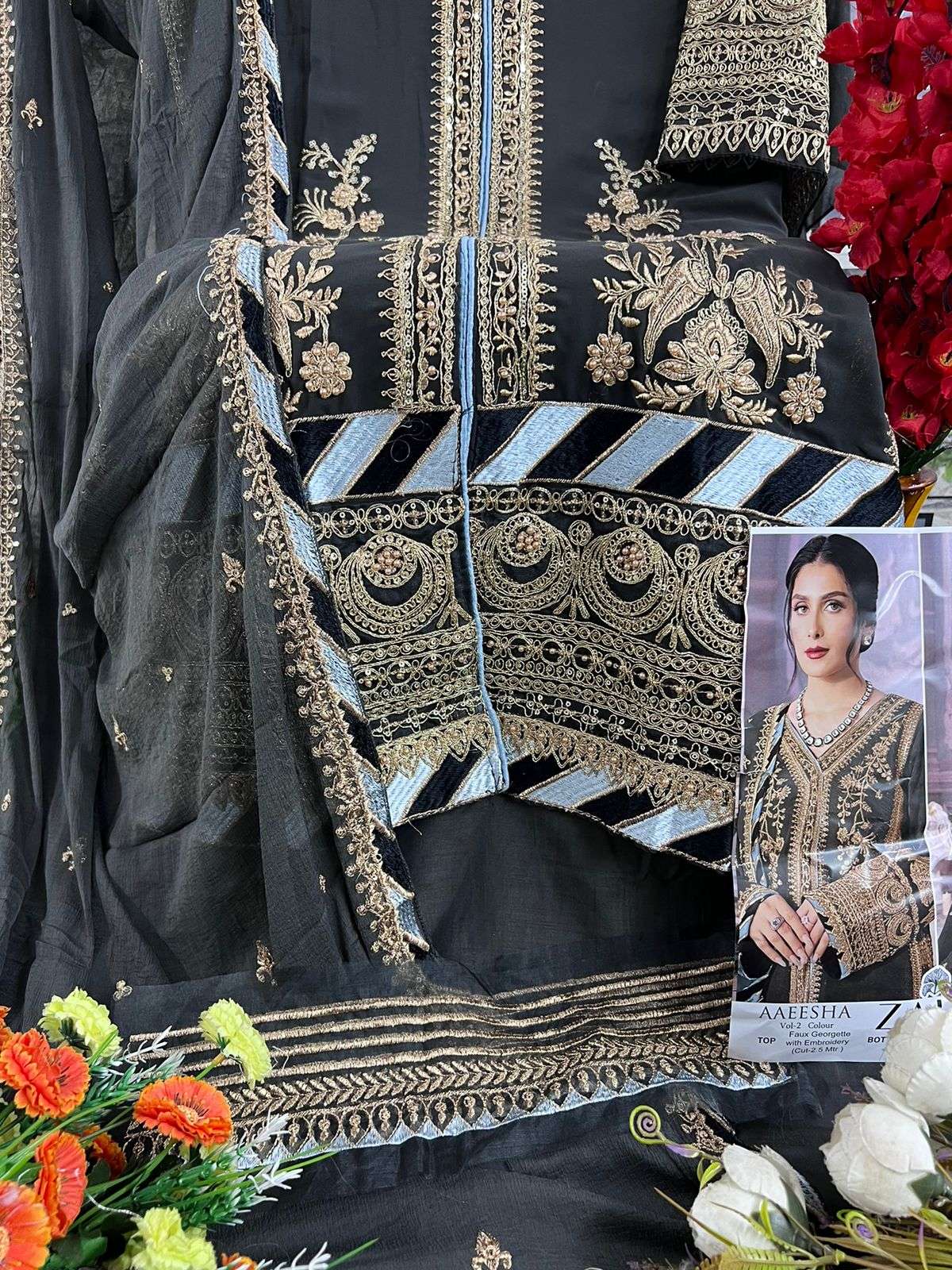 ZAHA AAEESHA VOL 2 D NO 10119 SERIES PQRS