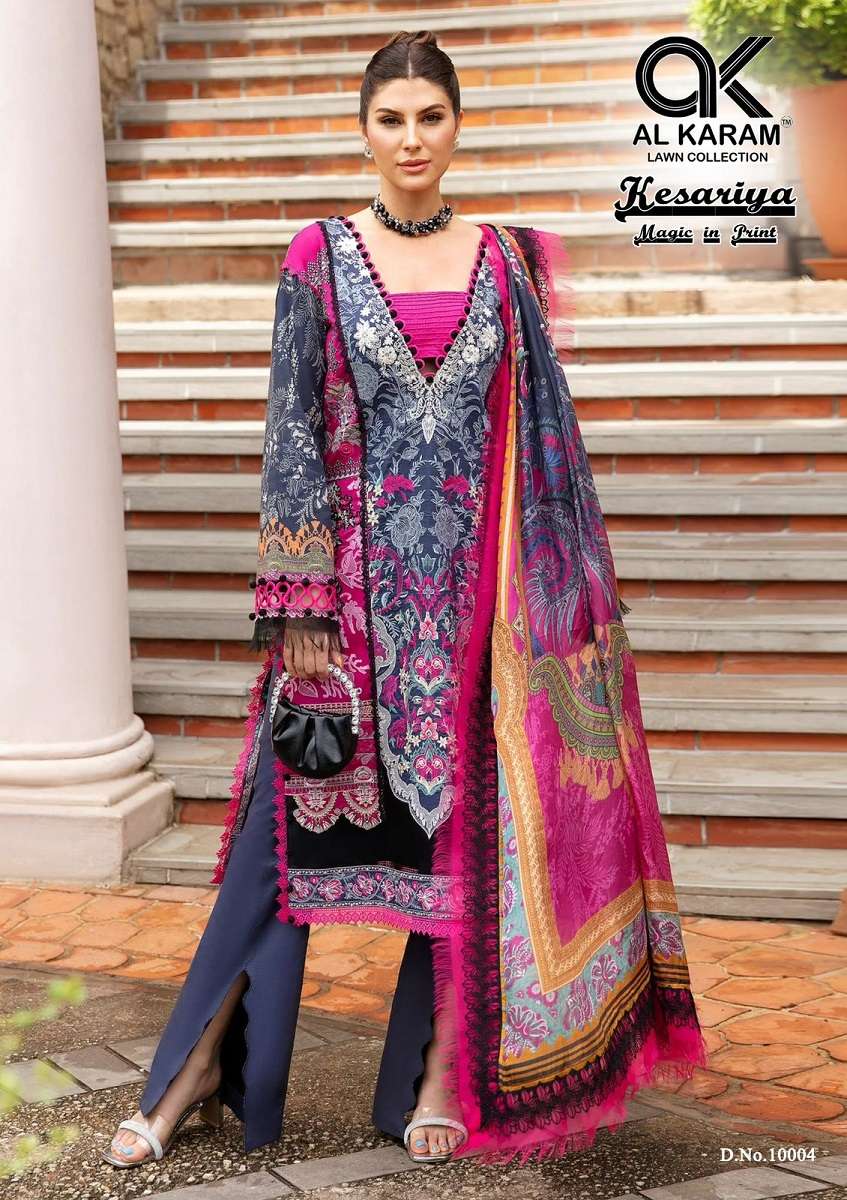 AL KARAM KESARIYA MAGIC IN PRINT VOL 10 READY MADE COLLECTION