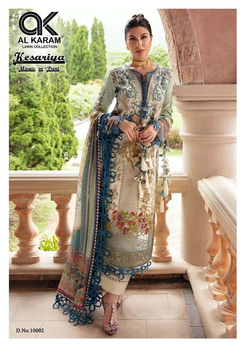 AL KARAM KESARIYA MAGIC IN PRINT VOL 10 READY MADE COLLECTION