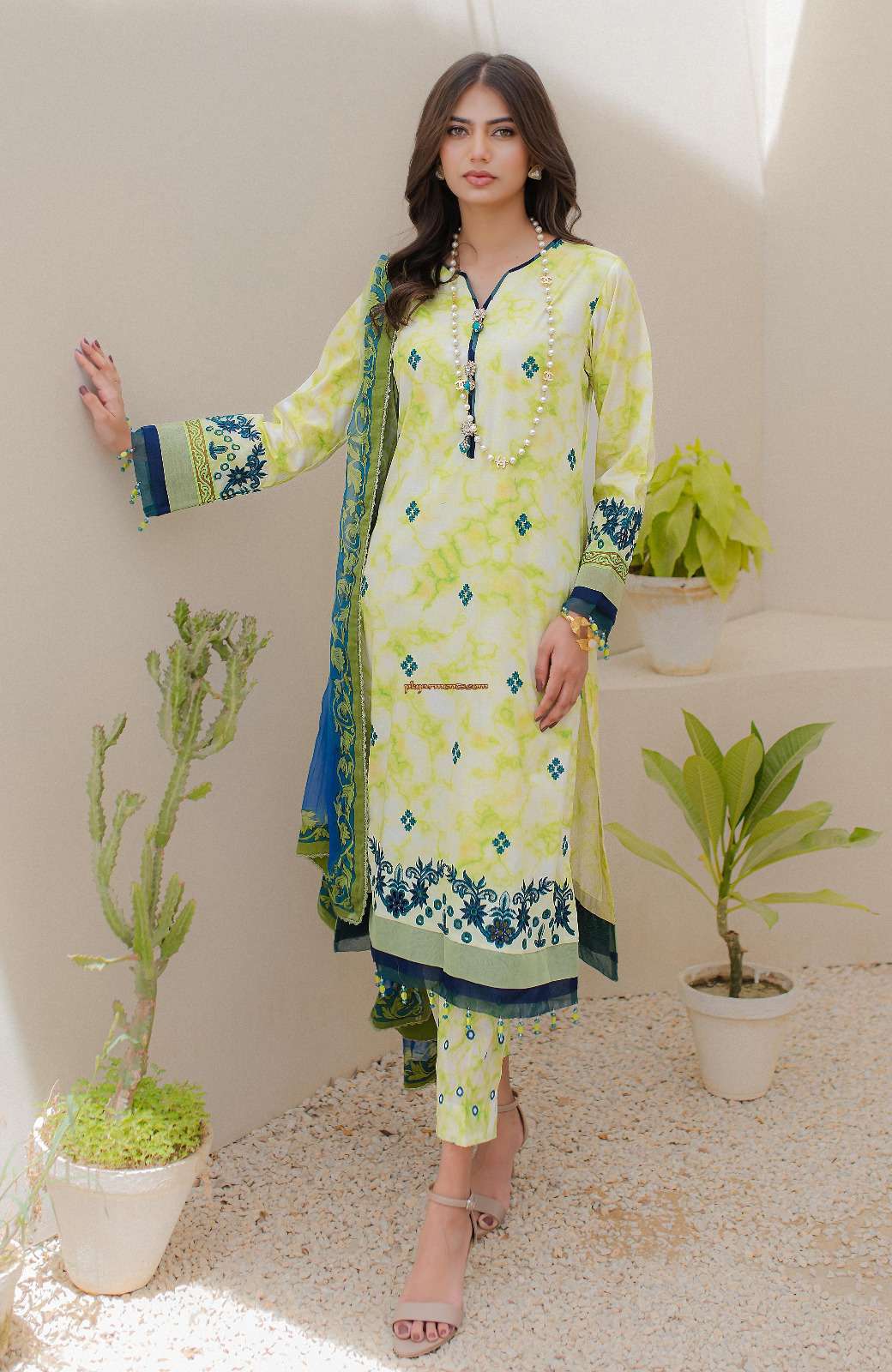 AL ZOHAIB EMBROIDERED LAWN COLLECTION 