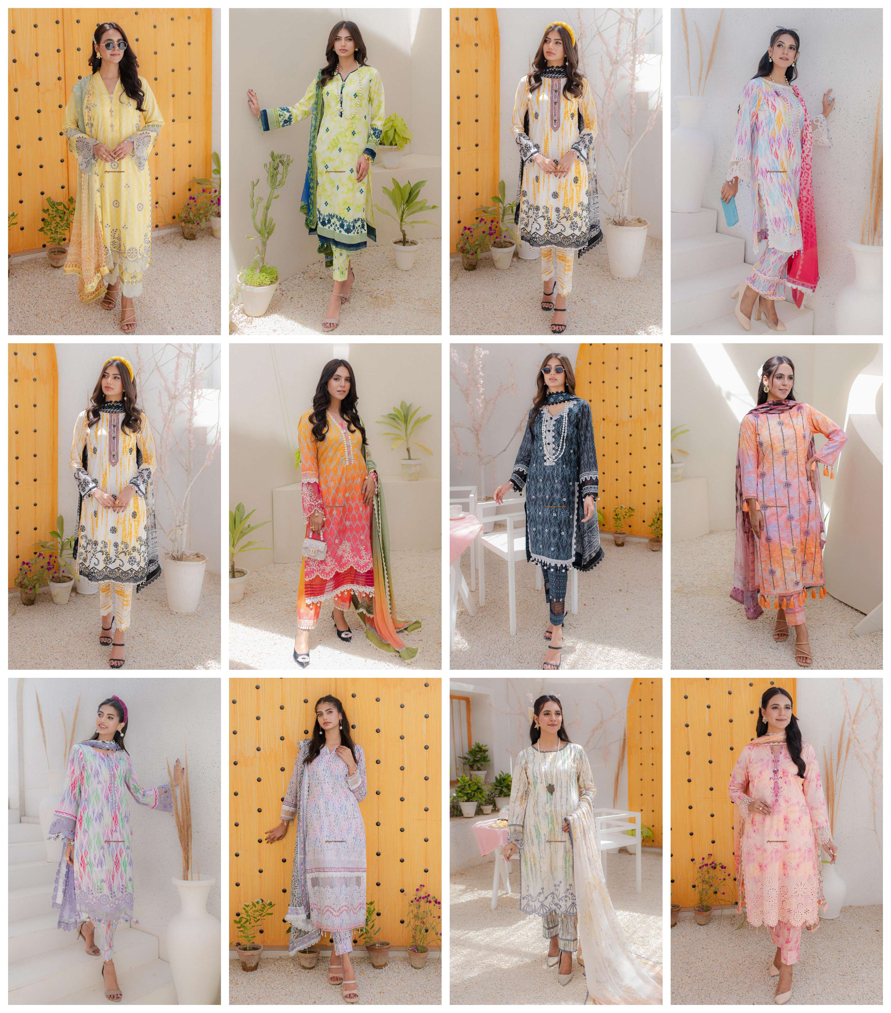 AL ZOHAIB EMBROIDERED LAWN COLLECTION 