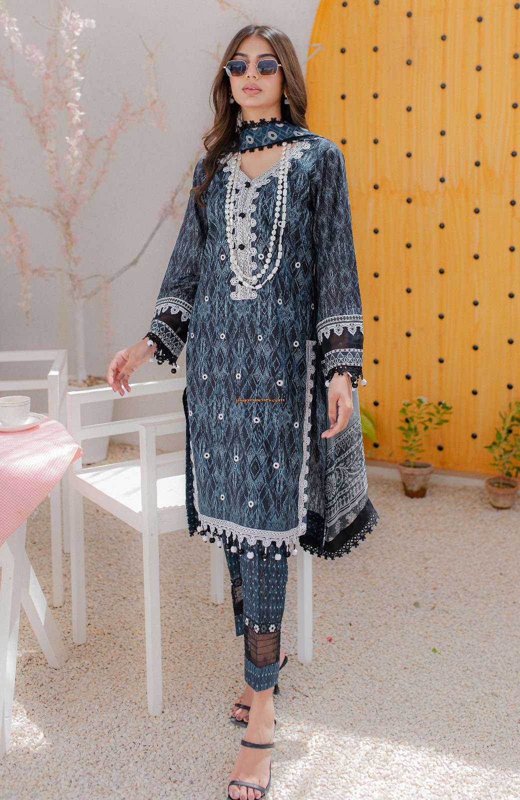 AL ZOHAIB EMBROIDERED LAWN COLLECTION 