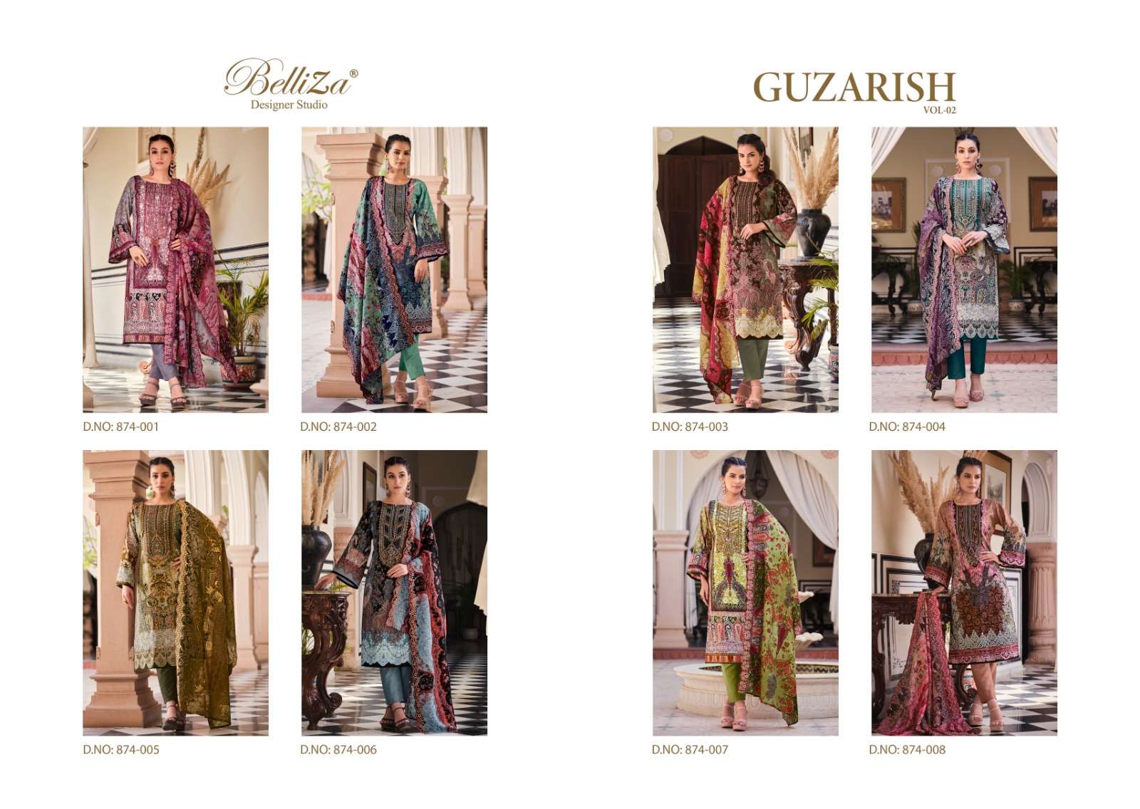 BELLIZA DESIGNER STUDIO GUZARISH VOL 2 