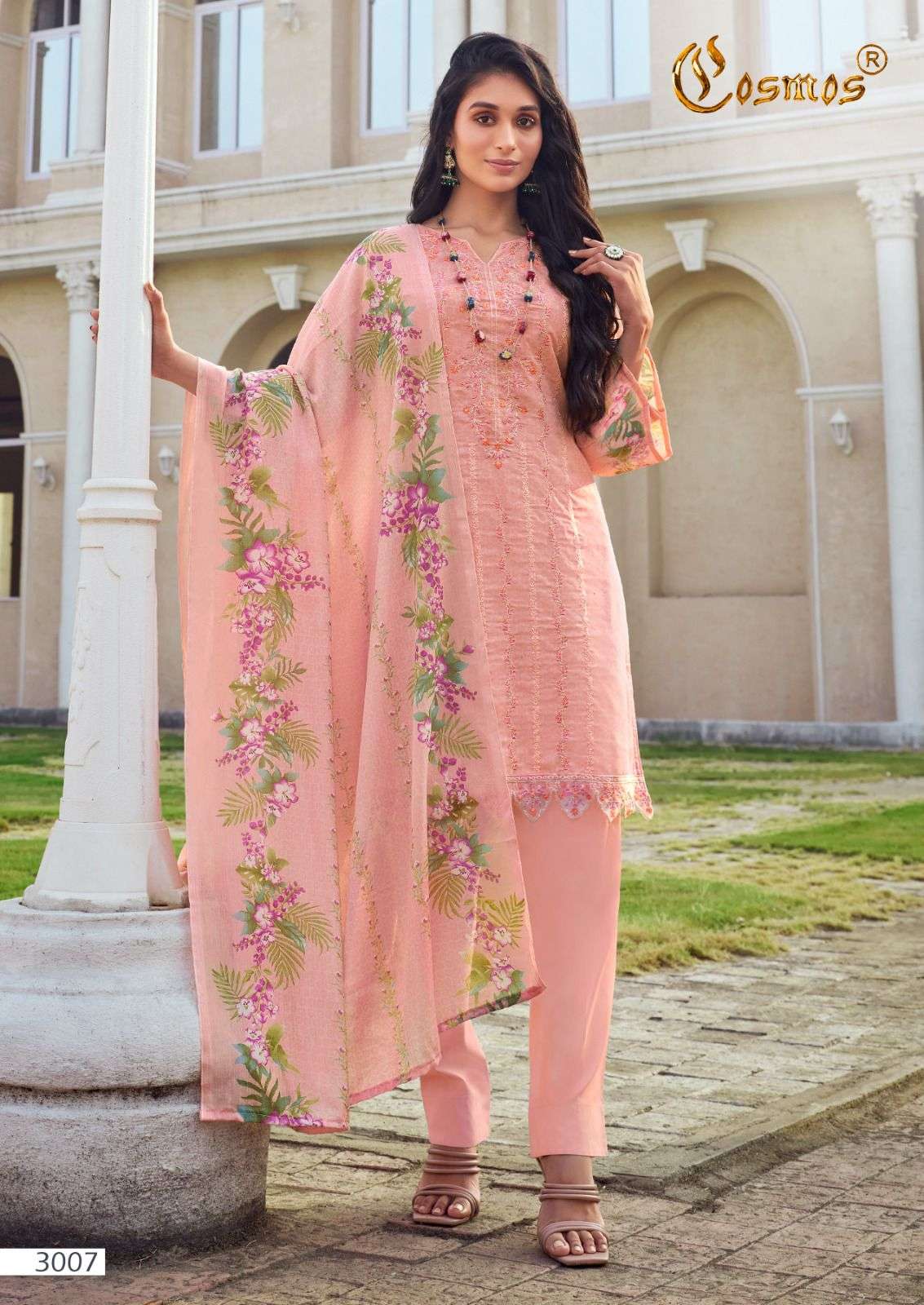 COSMOS FASHION NOOR EMBROIDERED VOL 3