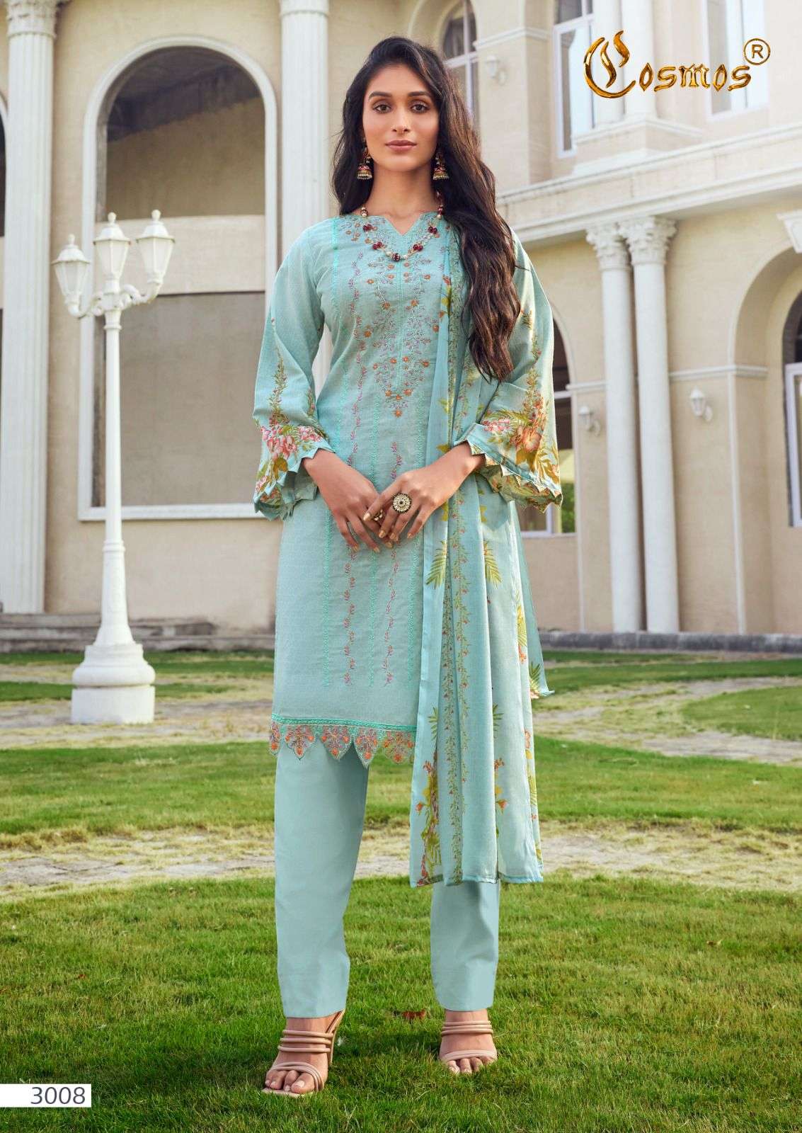 COSMOS FASHION NOOR EMBROIDERED VOL 3
