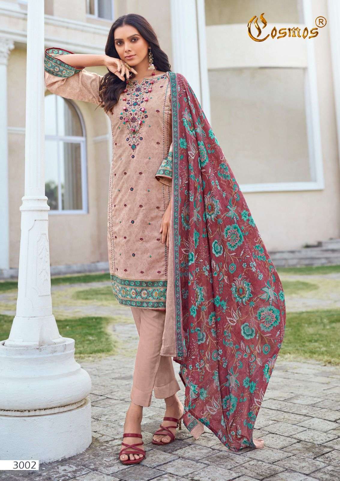 COSMOS FASHION NOOR EMBROIDERED VOL 3