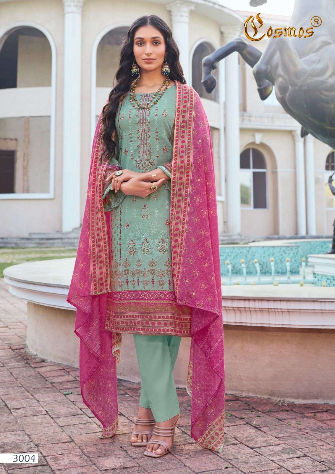 COSMOS FASHION NOOR EMBROIDERED VOL 3