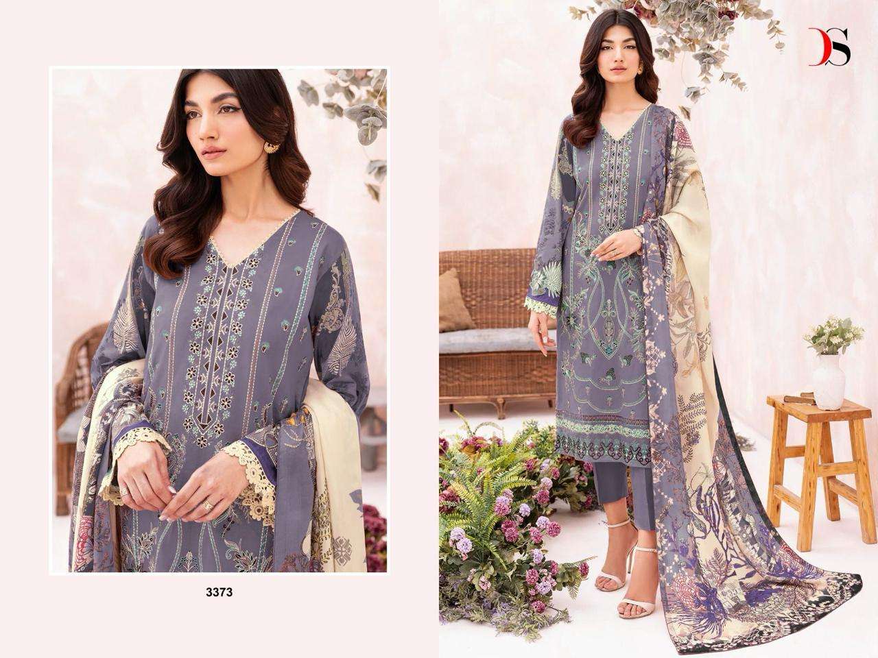 DEEPSY SUITS CHEVERON LAWN VOL 10